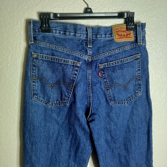 Levi's '94 Baggy Bootcut Distressed Jeans Sz 26 - Picture 6 of 11
